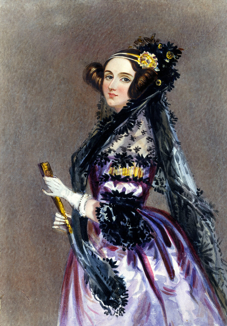Portrait d'Ada, comtesse de Lovelace