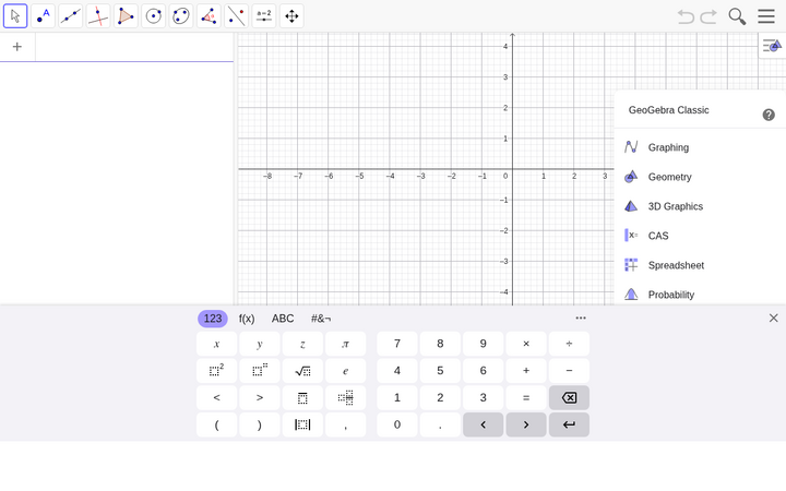 Apercu de GeoGebra